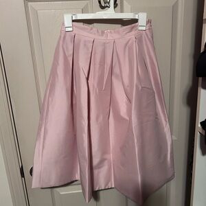 White House Black Market Soft Pink A-Line Skirt With Pockets